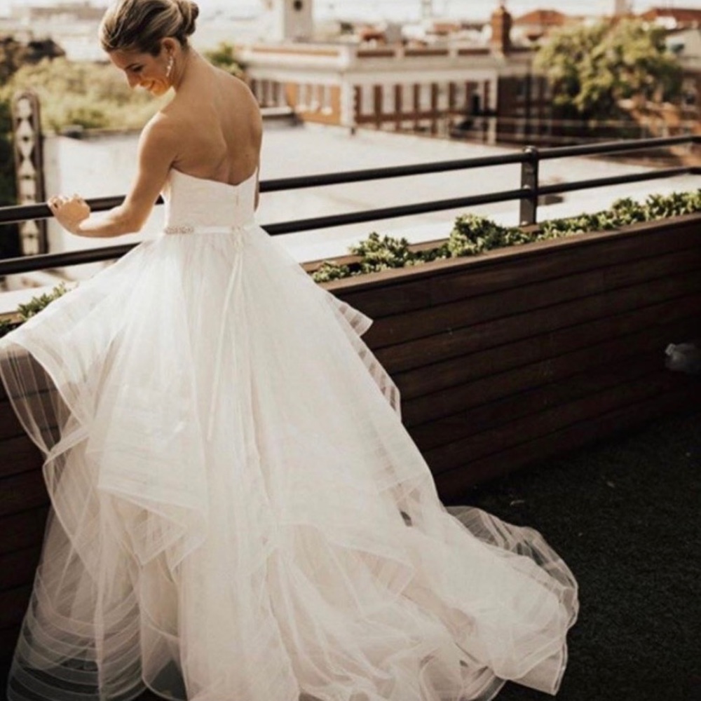 Wtoo by Watters Maisie Wedding Dress (Style 12800K), Size 6, Ivory